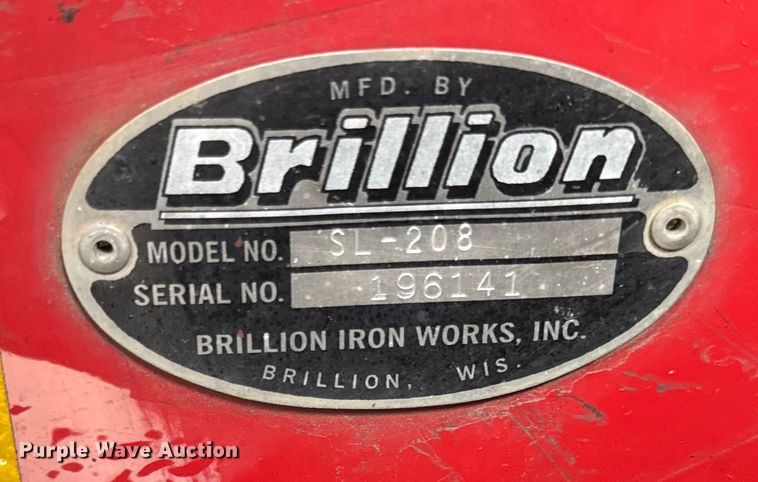 image for item EF2155 Brillion Turf maker SL-208 seeder