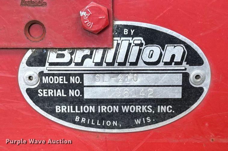 image for item EF2156 Brillion Turf maker SL-210 seeder