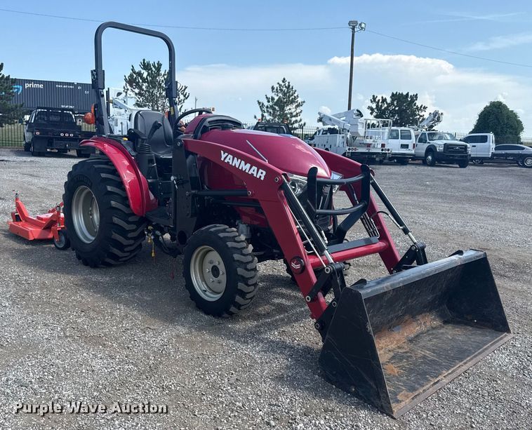 image for item EG6154 2021 Yanmar YT235 MFWD tractor