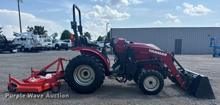 image for item EG6154 2021 Yanmar YT235 MFWD tractor