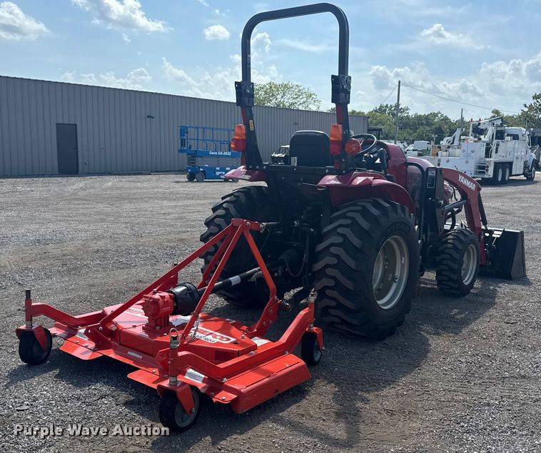 image for item EG6154 2021 Yanmar YT235 MFWD tractor