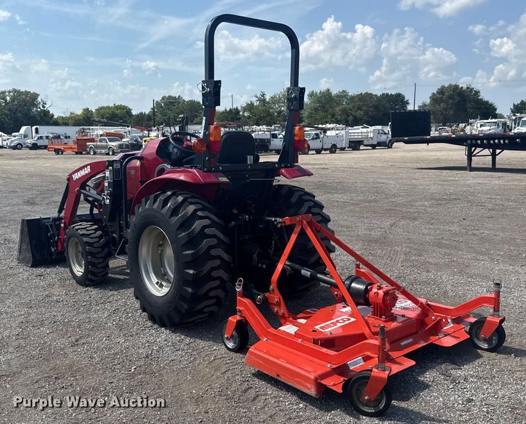 image for item EG6154 2021 Yanmar YT235 MFWD tractor