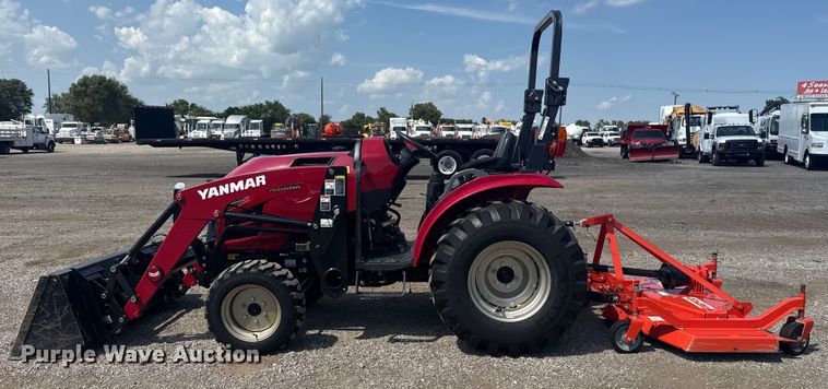 image for item EG6154 2021 Yanmar YT235 MFWD tractor