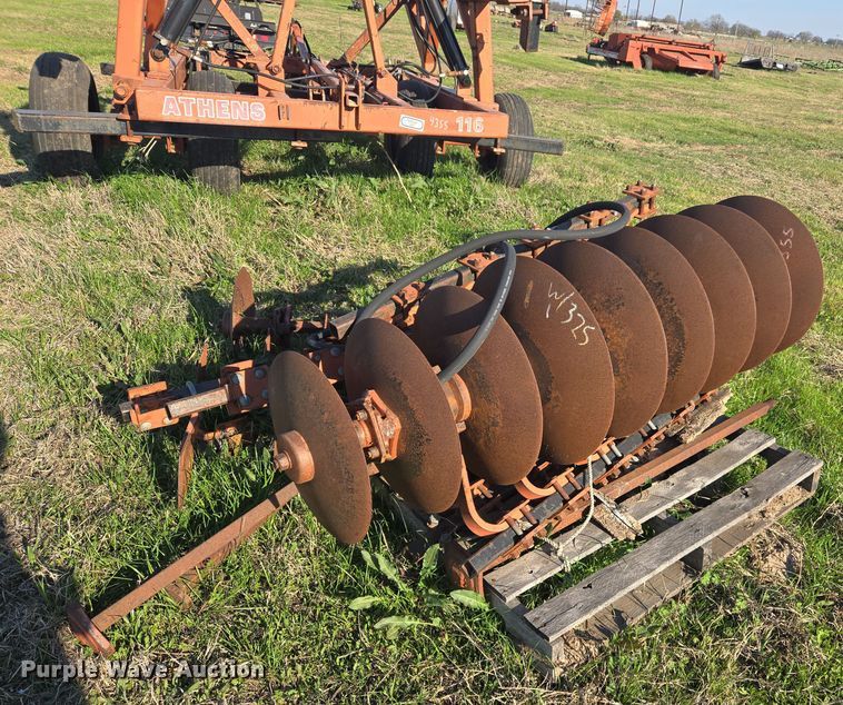 image for item EJ8367 Athens Plow Company 116 double offset disk