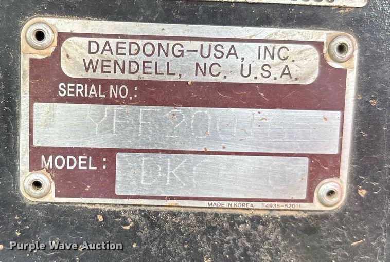 image for item EL2149 2022 Kioti DK6010 SE MFWD tractor