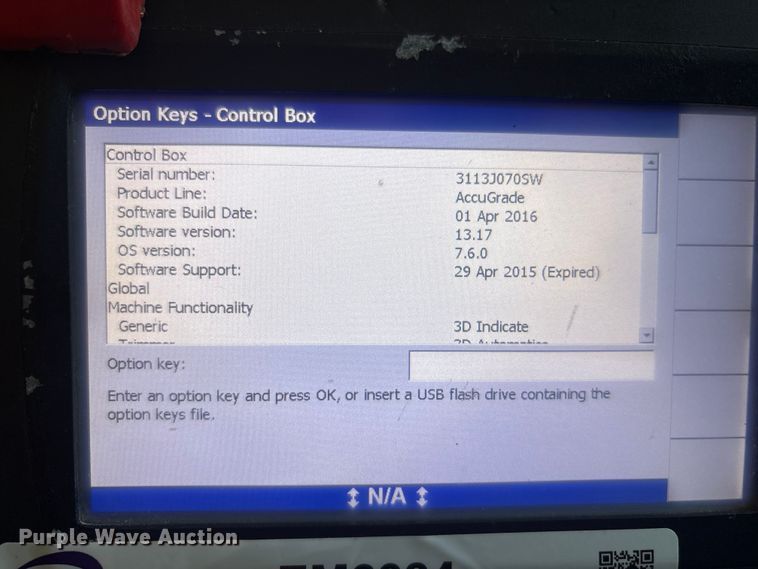 image for item EM6034 Trimble CB460 control panel