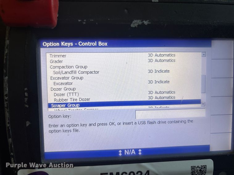 image for item EM6034 Trimble CB460 control panel