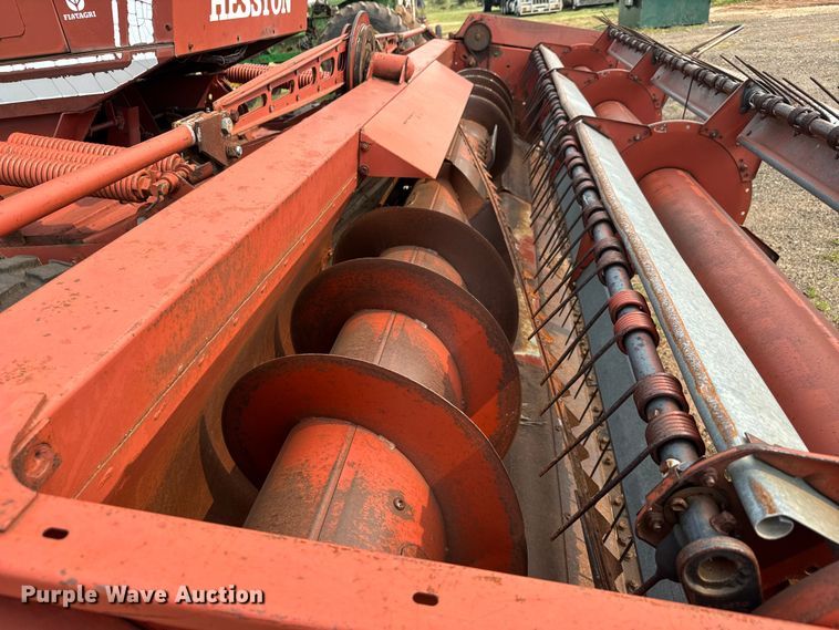 image for item EM8072 Hesston 6655 swather / windrower
