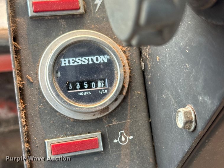 image for item EM8072 Hesston 6655 swather / windrower