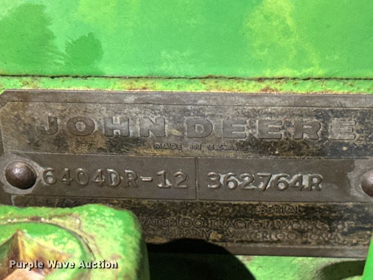 image for item EM8076 John Deere 6404DR-12 engine