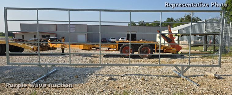 image for item EN3815 (10) galvanized livestock panels