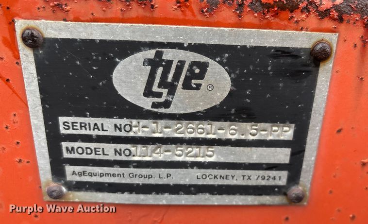 image for item EN5536 Tye Pasture Pleaser 114-5215 no-till grain drill