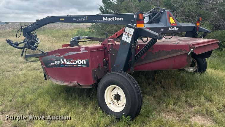 image for item ER2190 2008 MacDon R80 swather / windrower