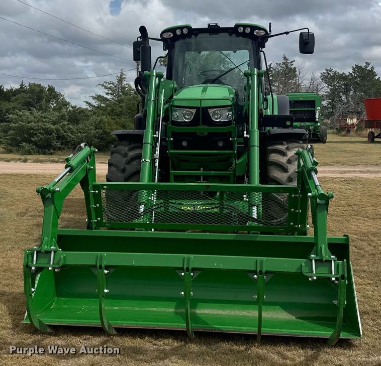 image for item ER2191 2021 John Deere 6155M MFWD tractor