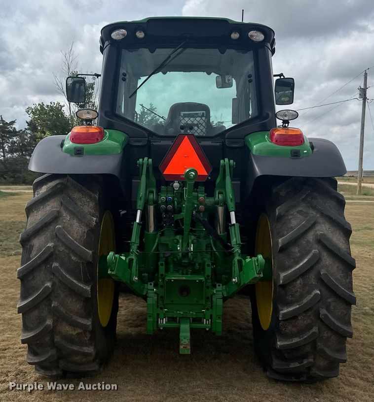 image for item ER2191 2021 John Deere 6155M MFWD tractor