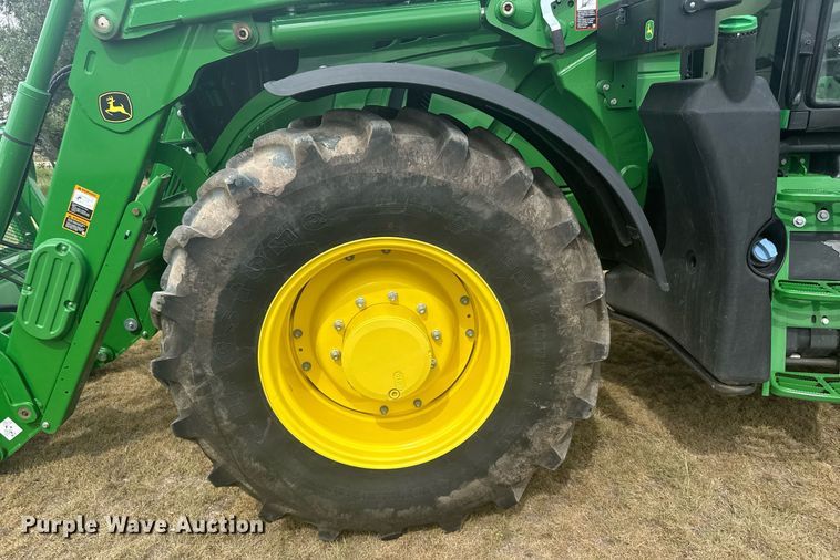 image for item ER2191 2021 John Deere 6155M MFWD tractor