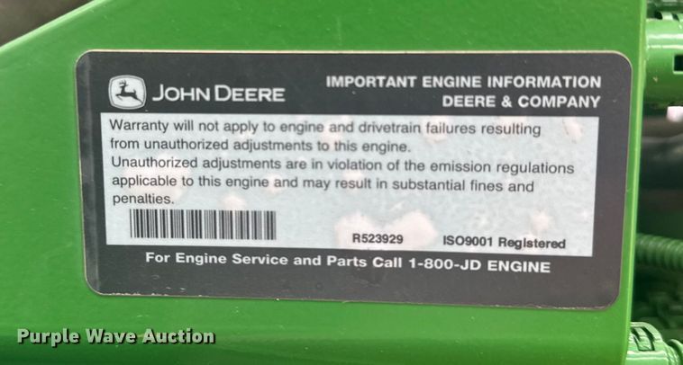 image for item ER2191 2021 John Deere 6155M MFWD tractor
