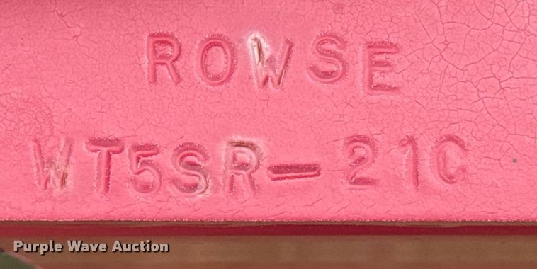 image for item ER2193 Rowse WT5S hay rake