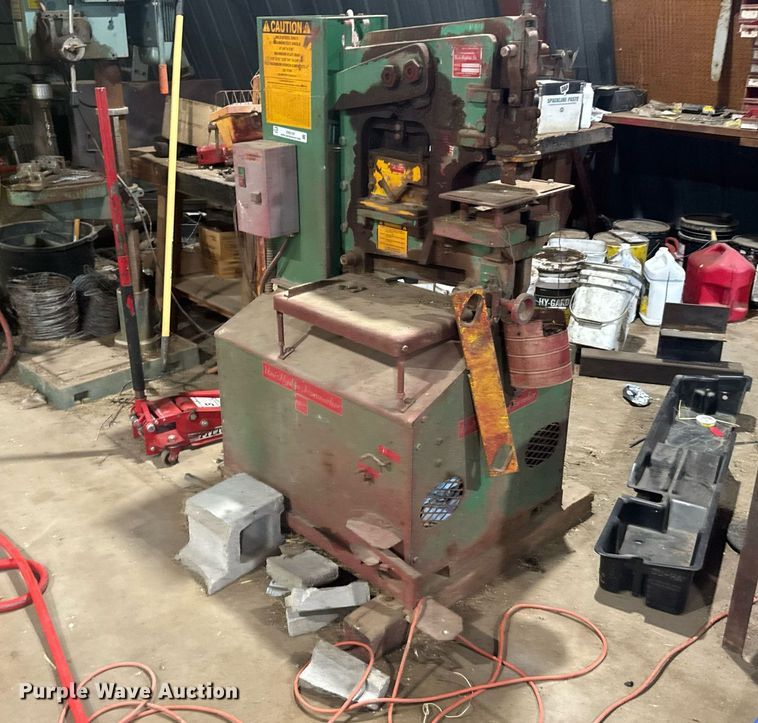 image for item ER2197 Uni-Hydro 50 ton ironworker