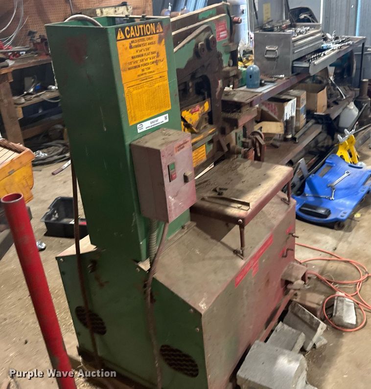 image for item ER2197 Uni-Hydro 50 ton ironworker