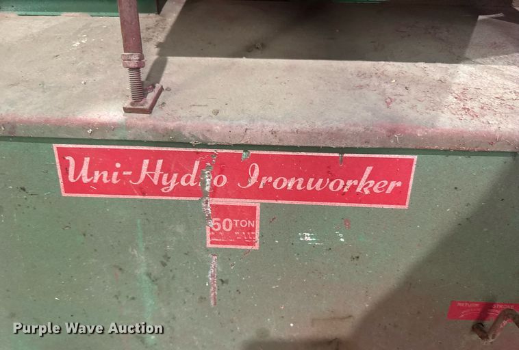 image for item ER2197 Uni-Hydro 50 ton ironworker