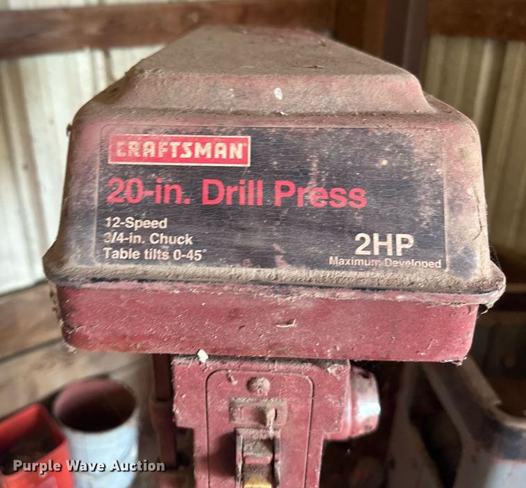 image for item ER2205 Craftsman drill press