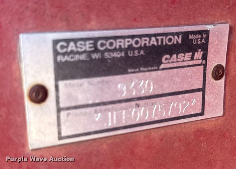 image for item ER2268 2000 Case IH Steiger 9330 4WD tractor