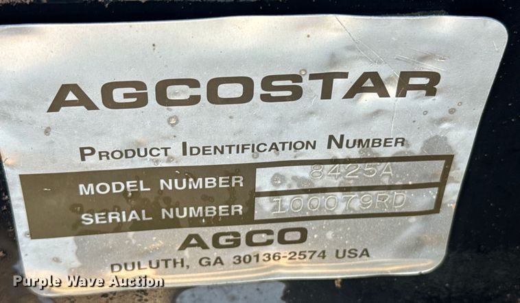 image for item ER2269 1996 AgcoStar 8425A 4WD tractor