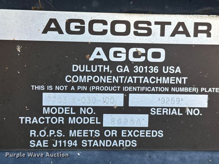 image for item ER2271 1997 AgcoStar 8425 4WD tractor