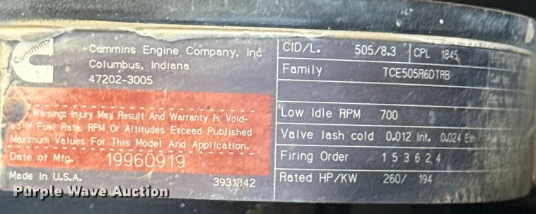 image for item ER2273 1996 New Holland 9282 4WD tractor