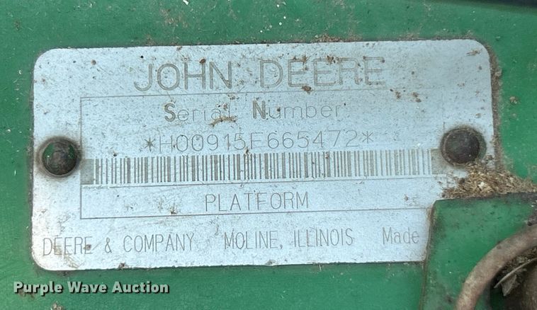 image for item ET3053 1980 John Deere 7720 Turbo combine