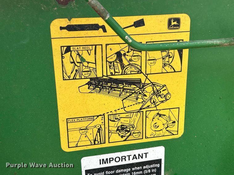 image for item ET3053 1980 John Deere 7720 Turbo combine