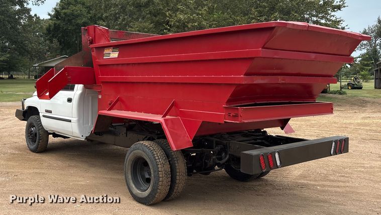 image for item EU0080 1999 Dodge Ram 3500 feed mixer pickup truck