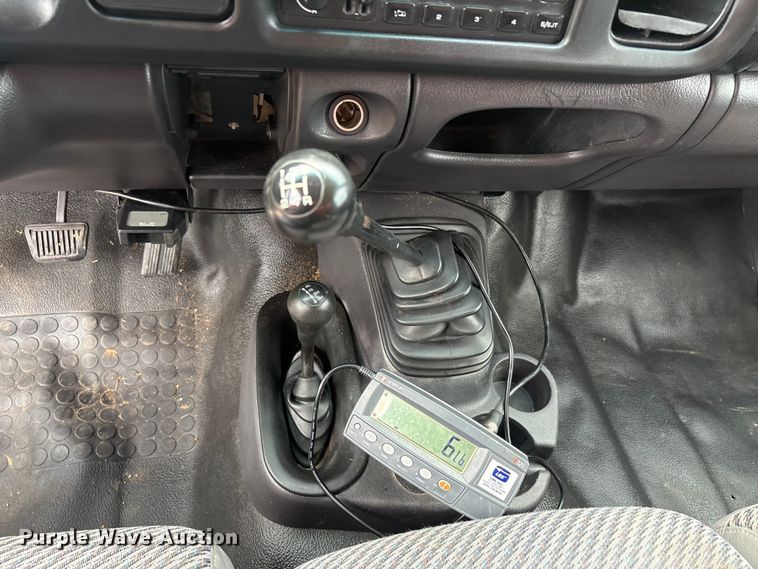 image for item EU0080 1999 Dodge Ram 3500 feed mixer pickup truck