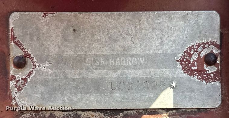 image for item EU2131 International 490 tandem disk