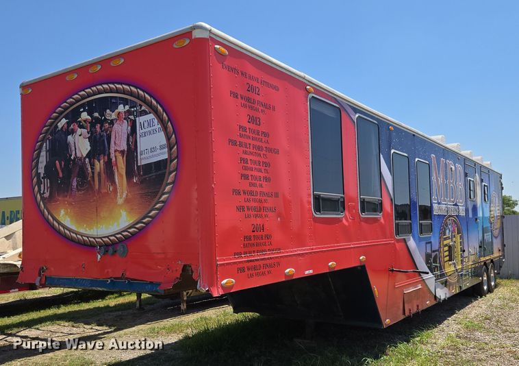 image for item EU3545 2001 Shop built horse trailer