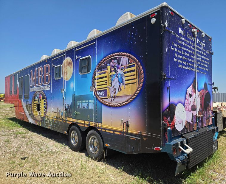 image for item EU3545 2001 Shop built horse trailer