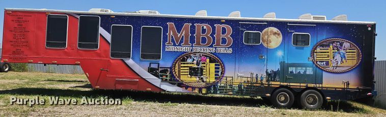 image for item EU3545 2001 Shop built horse trailer