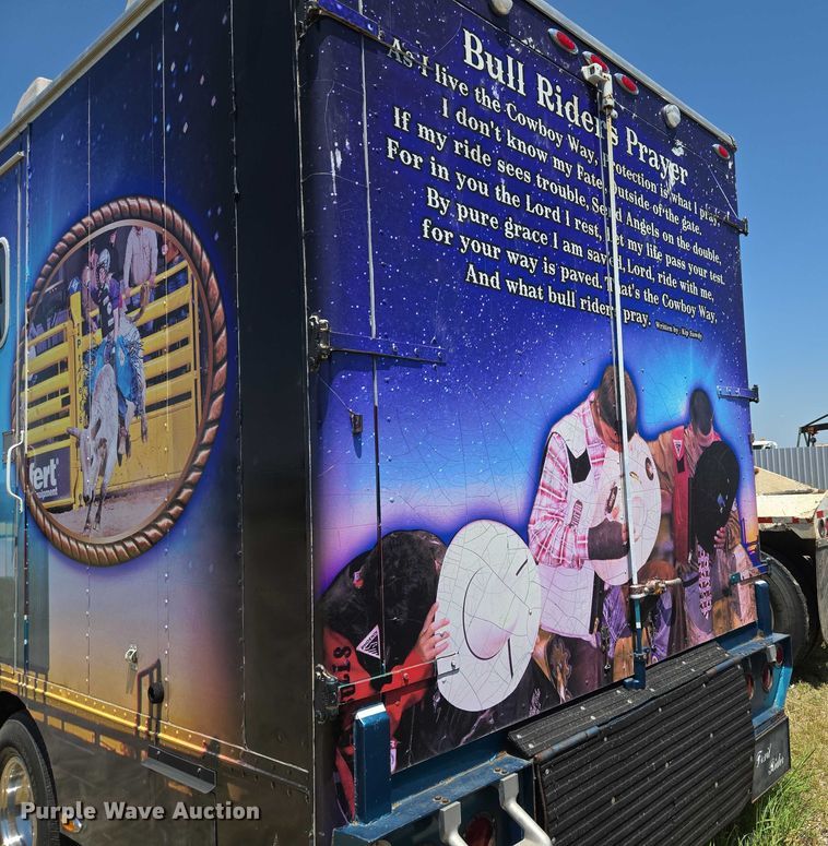 image for item EU3545 2001 Shop built horse trailer