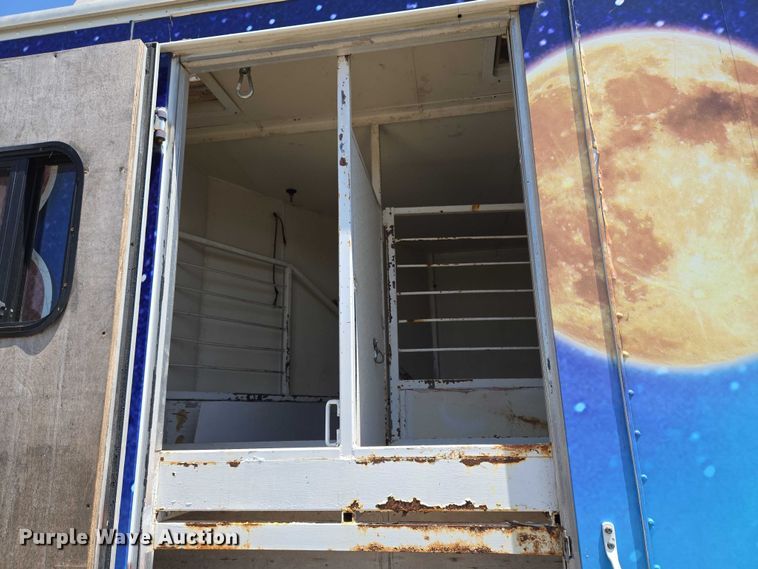 image for item EU3545 2001 Shop built horse trailer