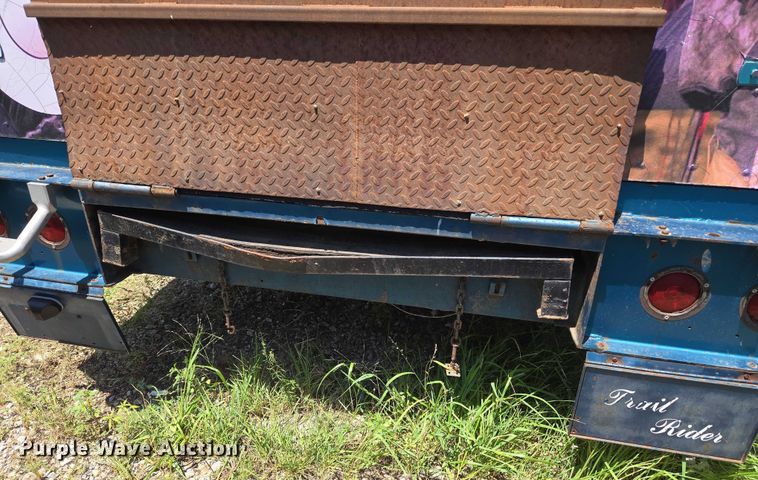 image for item EU3545 2001 Shop built horse trailer