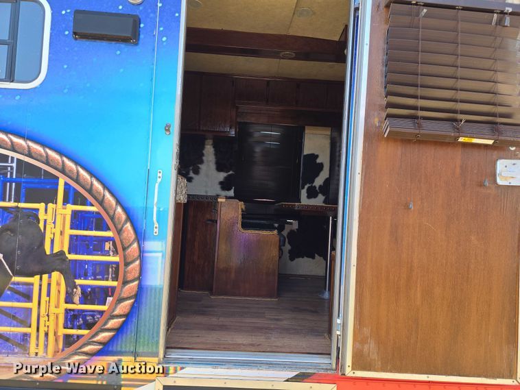 image for item EU3545 2001 Shop built horse trailer