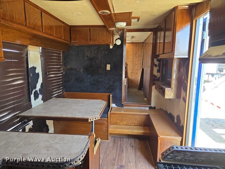 image for item EU3545 2001 Shop built horse trailer