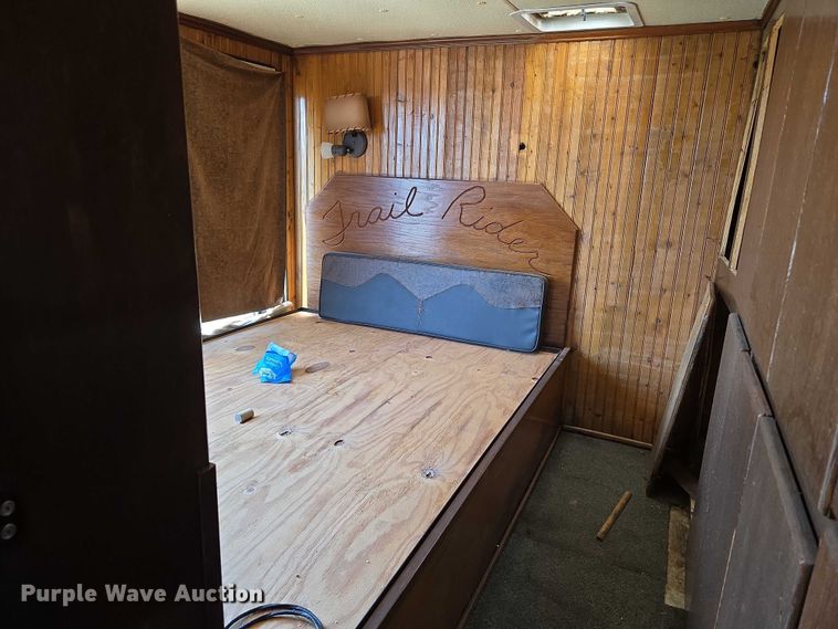 image for item EU3545 2001 Shop built horse trailer