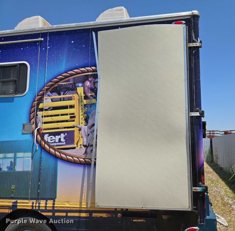 image for item EU3545 2001 Shop built horse trailer