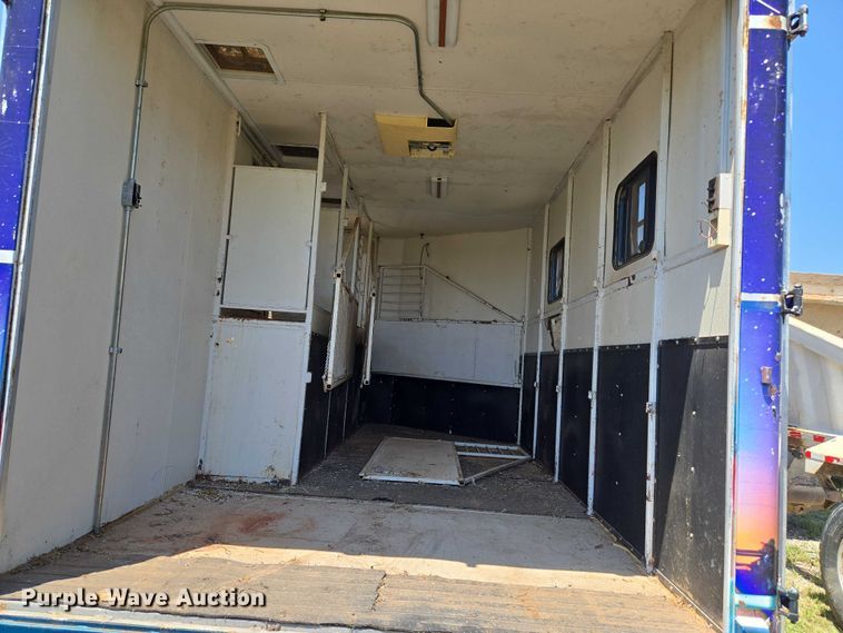 image for item EU3545 2001 Shop built horse trailer