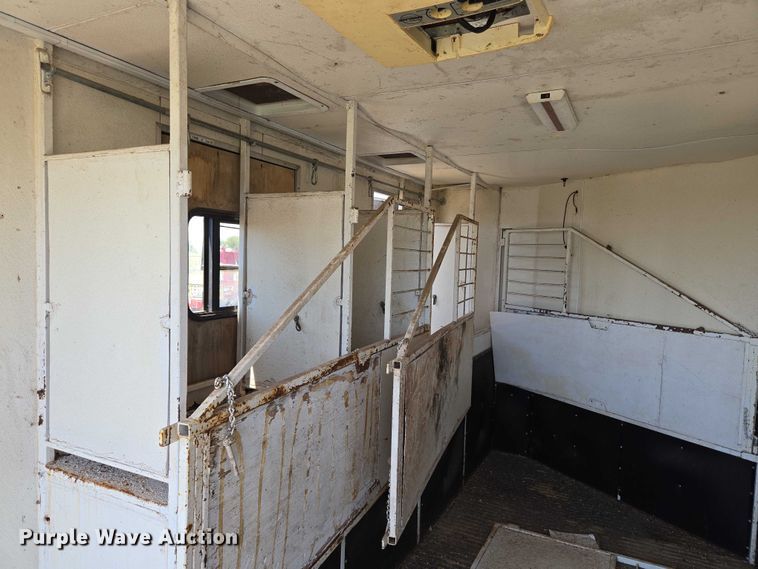 image for item EU3545 2001 Shop built horse trailer