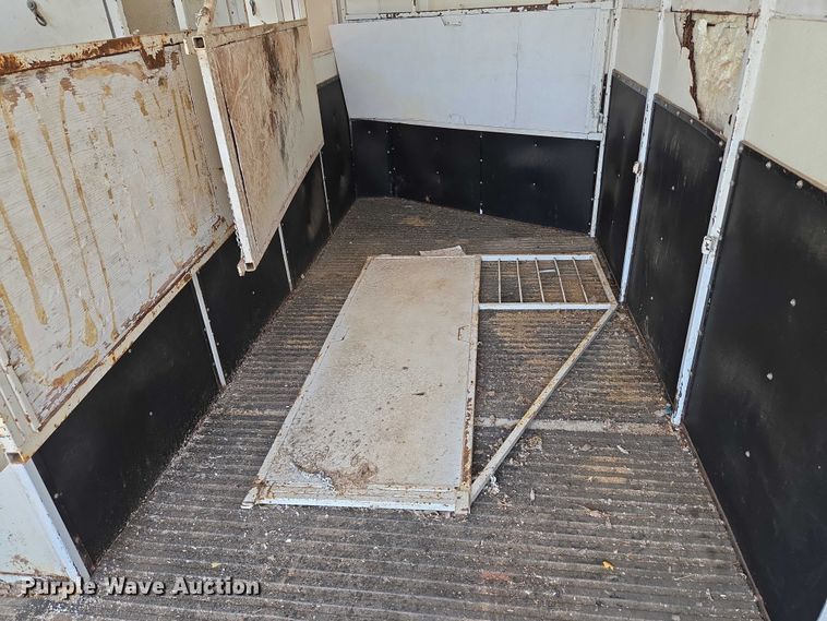 image for item EU3545 2001 Shop built horse trailer