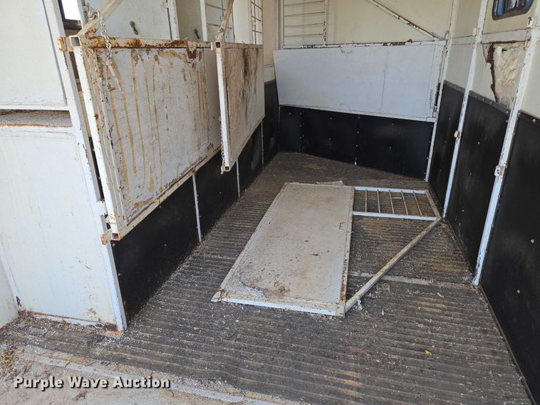 image for item EU3545 2001 Shop built horse trailer