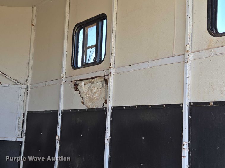 image for item EU3545 2001 Shop built horse trailer